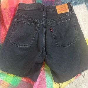 Levi’s Black Mid Thigh Shorts